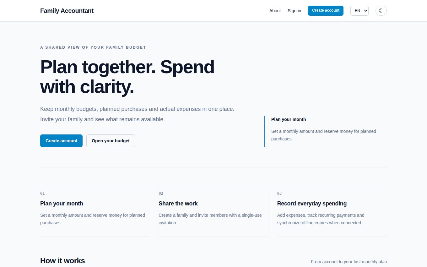 Project preview: Budget Planner