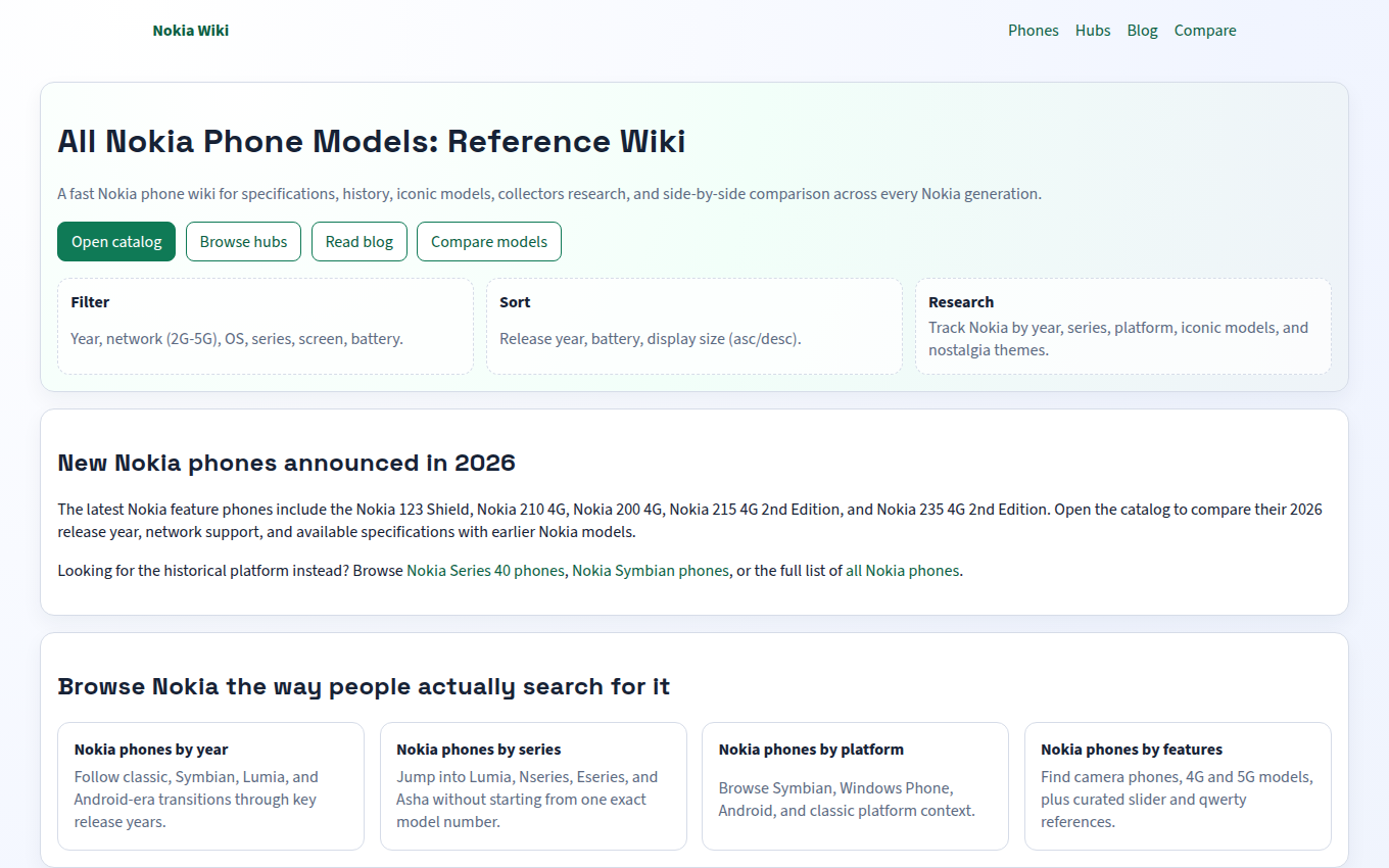 Project preview: Nokia Wiki